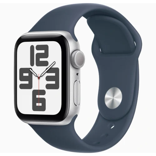Apple Watch SE 2 (2023) 40mm Silver Aluminium Sport Band