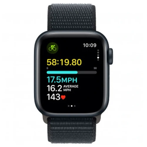 Apple Watch SE 2 40mm Midnight Aluminium Sport Loop