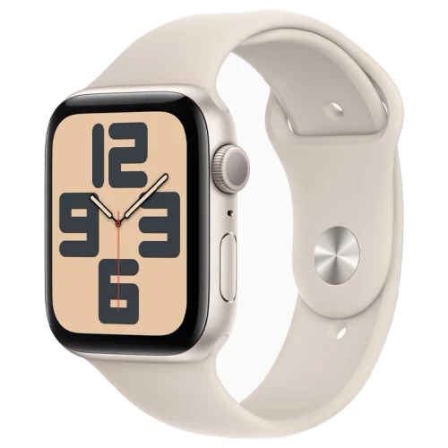 Apple Watch SE 2 (2023) 44mm Starlight Aluminium Sport Band