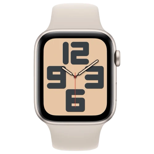Apple Watch SE 2 (2023) 44mm Starlight Aluminium Sport Band
