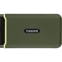 Внешний портативный SSD накопитель Transcend ESD380C, 500 ГБ, Military Green 3
