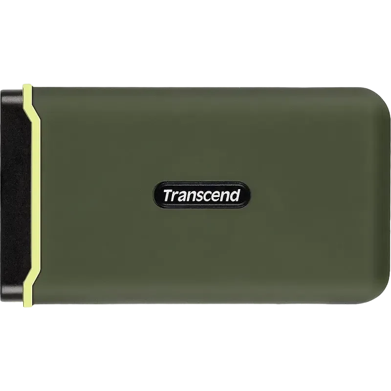Внешний портативный SSD накопитель Transcend ESD380C, 500 ГБ, Military Green 3