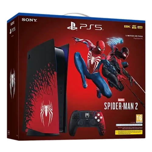 Игровая приставка Sony PlayStation 5, Черный | Красный, Marvel’s Spider-Man 2 Limited Edition
