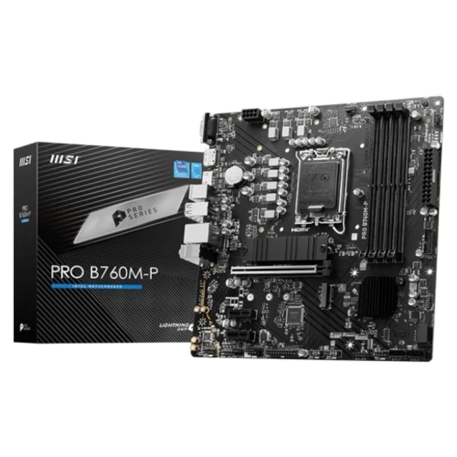 Материнская плата MSI PRO B760M-P LGA1700 Micro‑ATX