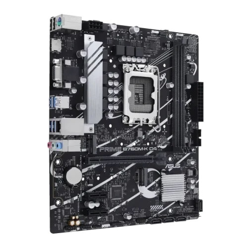 Placă de bază Asus PRIME B760M-K D4, Black