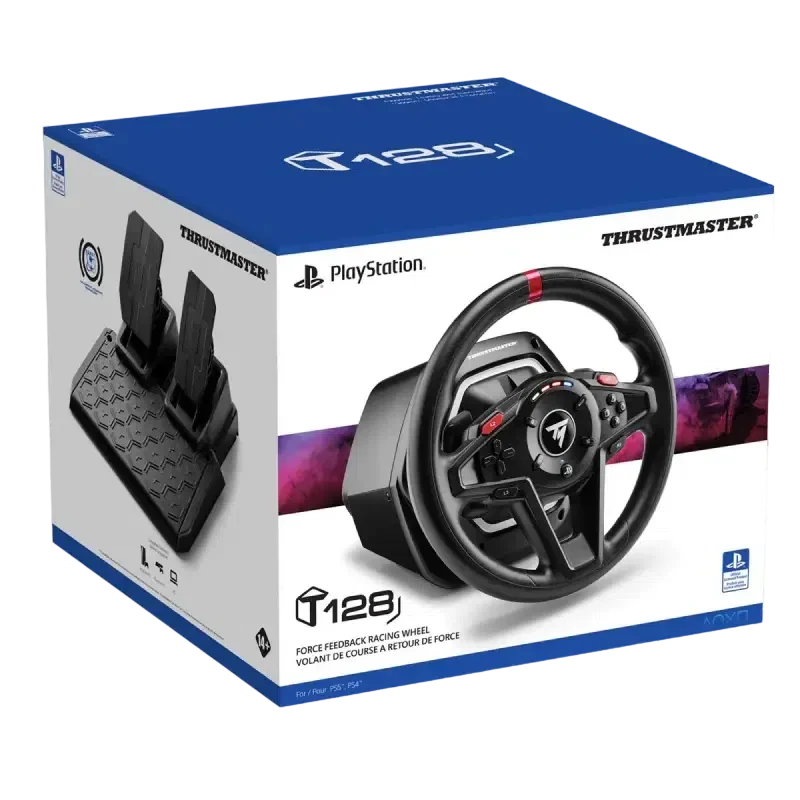 Игровой руль Thrustmaster T128, Чёрный 5