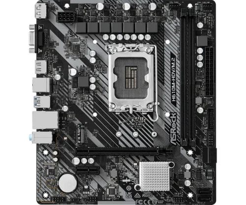 Placă de bază ASRock H610M-HDV/M.2 R2.0 LGA1700 Micro-ATX
