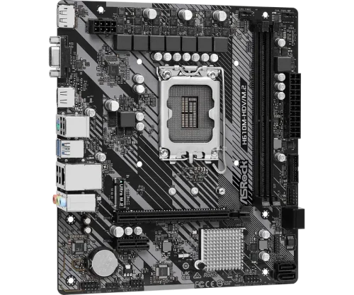 Placă de bază ASRock H610M-HDV/M.2 R2.0 LGA1700 Micro-ATX