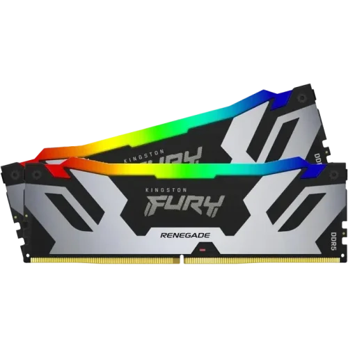 Оперативная память Kingston FURY Renegade RGB, 96 ГБ, Silver | Black