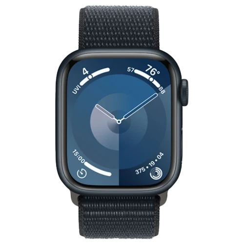Apple Watch 9 GPS 41mm Aluminiu Midnight Sport Loop