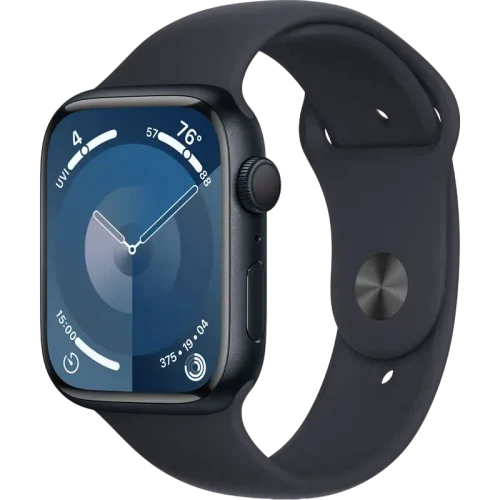 Apple Watch 9 GPS 45mm Aluminiu Midnight Silicon Midnight