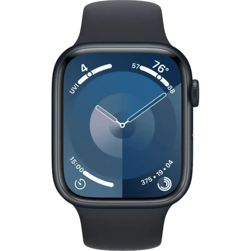 Apple Watch 9 GPS 45mm Aluminiu Midnight Silicon Midnight