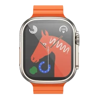 HOCO Y12 Ultra smart sports watch titanium gold