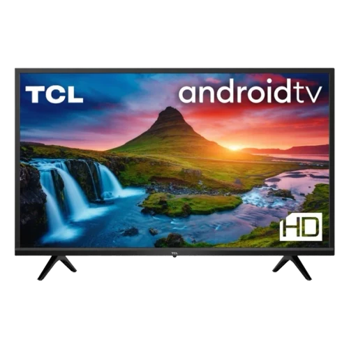 32" LED SMART Телевизор TCL 32S5200, 1366x768 HD, Android TV, Чёрный
