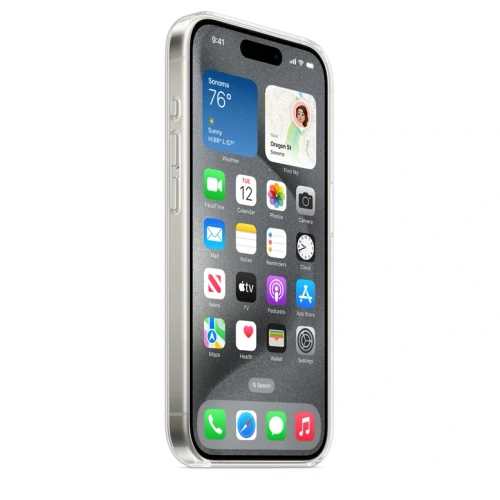 Clear Case with MagSafe for iPhone 15 Pro Transparent