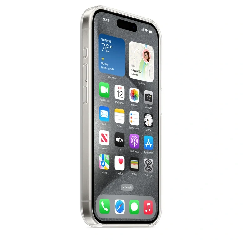 Clear Case with MagSafe for iPhone 15 Pro Transparent 2
