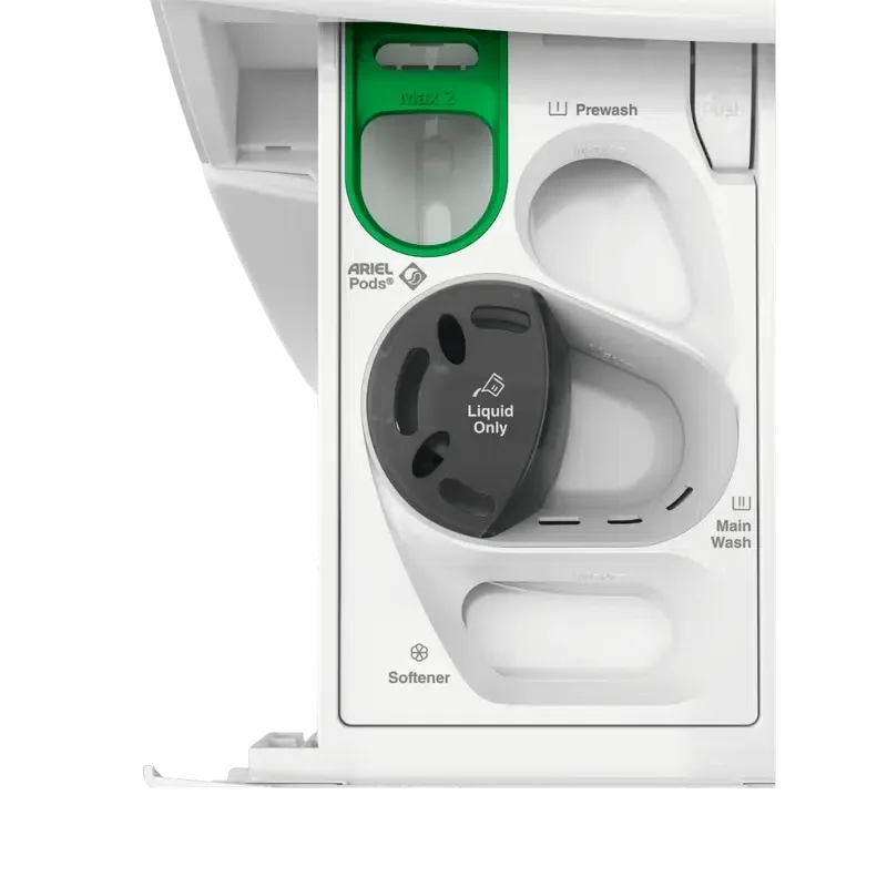 Стирально-сушильная машина AEG LWR85865O, 8кг, Белый 2