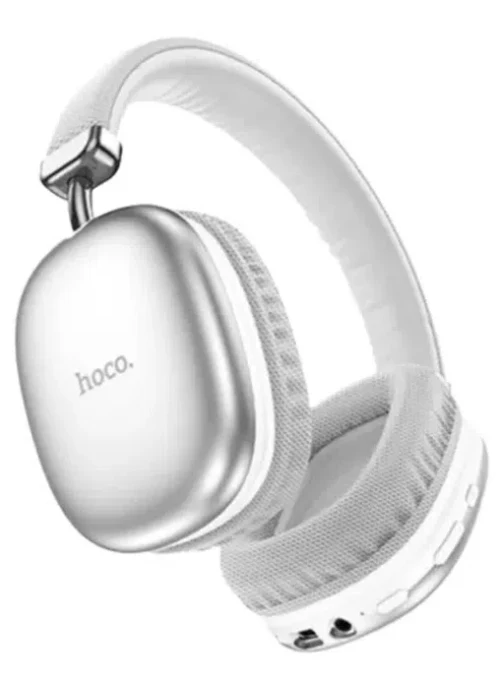Беспроводные наушники Hoco W35 Max Joy, Серебристый