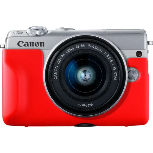 Plastic Face Jacket Canon EH31-FJ RED for EOS M100