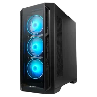 Корпус для ПК Chieftec GA-01B-TG-OP Midi-Tower, Черный 2