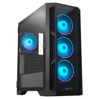 Корпус для ПК Chieftec GA-01B-TG-OP Midi-Tower, Черный