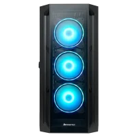 Корпус для ПК Chieftec GA-01B-TG-OP Midi-Tower, Черный 3