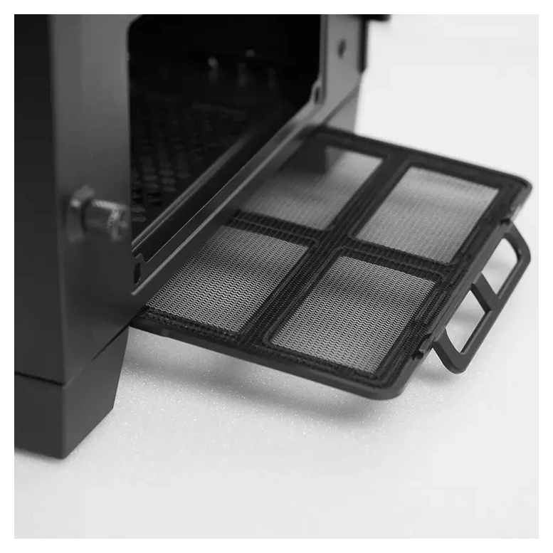 Корпус для ПК Chieftec GA-01B-TG-OP Midi-Tower, Черный 9