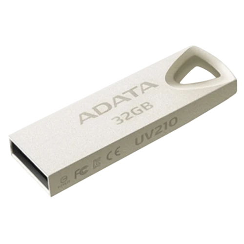USB Flash Drive Adata UV210, 32GB, Argintiu