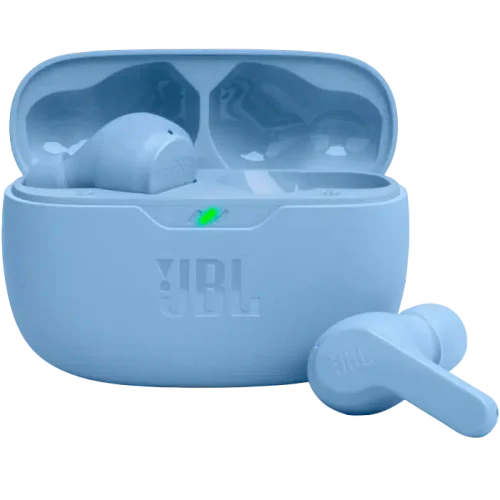 Căști JBL Wave Beam, Fără fir, Albastru