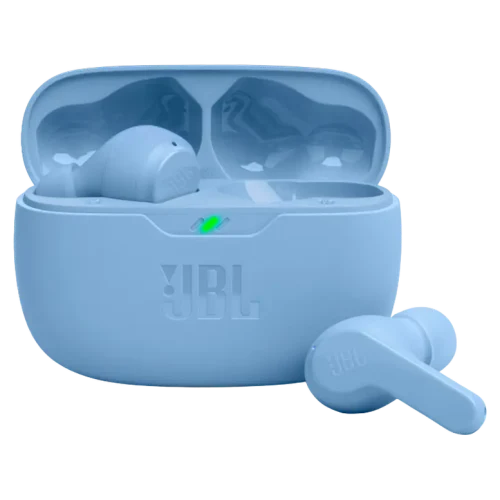 Căști JBL Wave Beam, Fără fir, Albastru