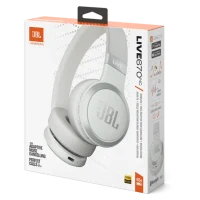 Căști JBL LIVE670NC, Cu fir / Fără fir, Alb 10