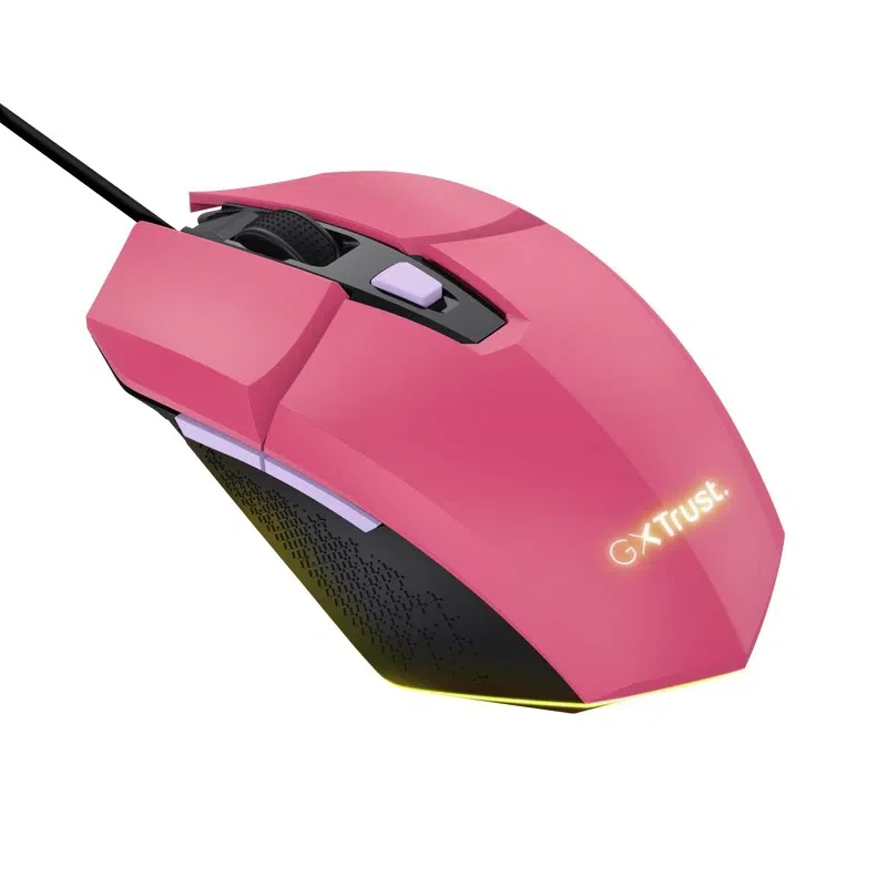 Игровая мышь Trust GXT 109P FELOX, Pink 5