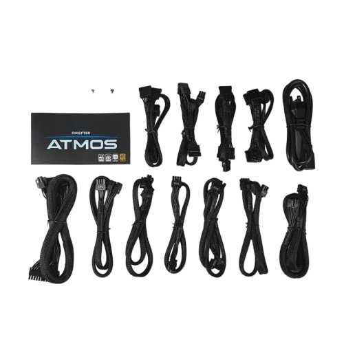 Sursă Alimentare PC Chieftec CPX-850FC Atmos Series, 850 W, Negru