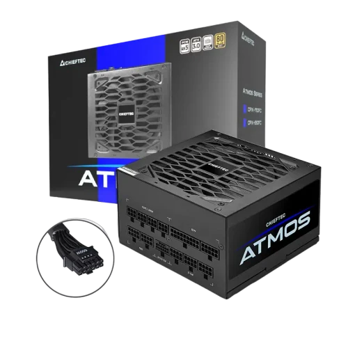 Sursă Alimentare PC Chieftec CPX-850FC Atmos Series, 850 W, Negru