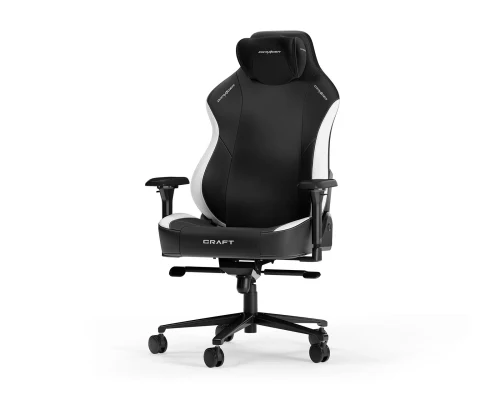 Геймерское кресло DXRacer CRAFT-23-L Black/White