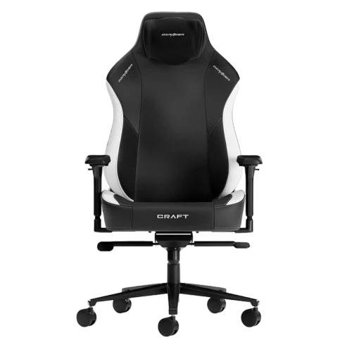 Геймерское кресло DXRacer CRAFT-23-L Black/White