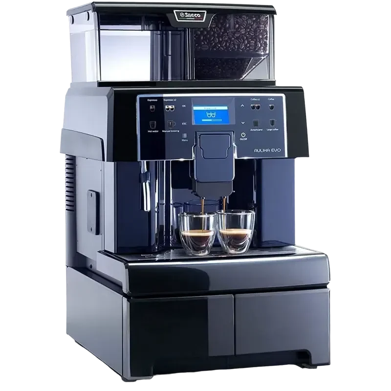 Кофемашина Saeco Aulika Evo Office, Чёрный 3