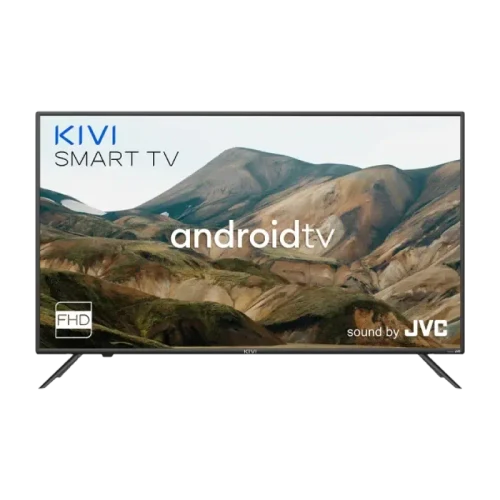 40" LED SMART Телевизор KIVI 40F720QB, 1920x1080 FHD, Android TV, Чёрный