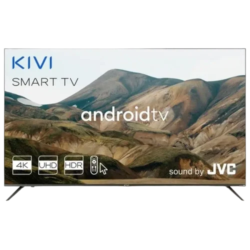 43" LED SMART Телевизор KIVI 43U720QB, 3840x2160 4K UHD, Android TV, Чёрный