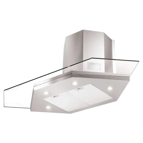 Вытяжка Faber PREMIO ANGOLO/SP EV8 LED X/V A90 (325.0537.824), Silver