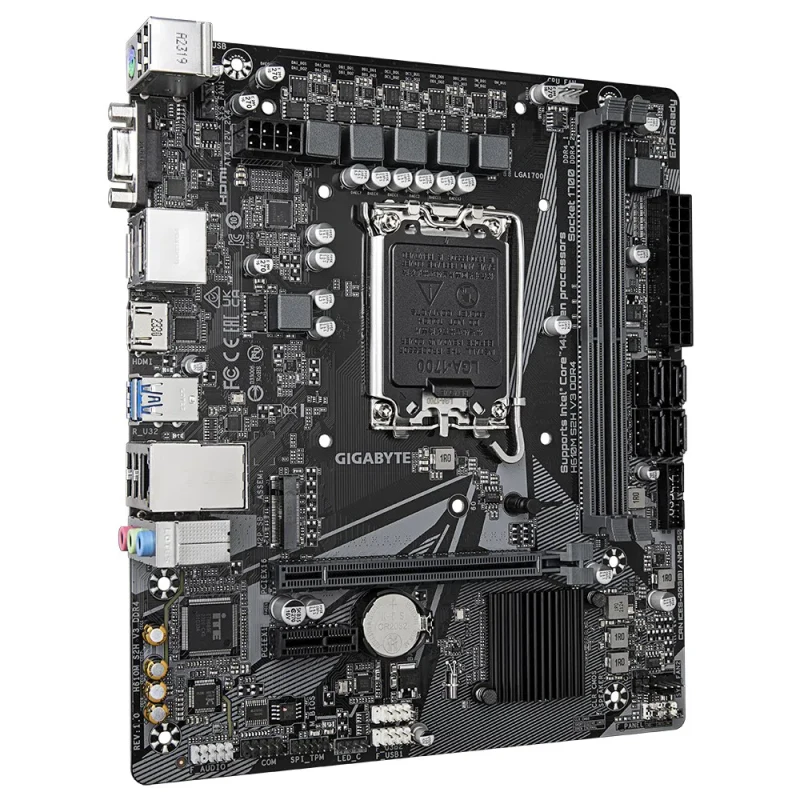 Placă de bază GIGABYTE H610M S2H V3 DDR4, Black 3