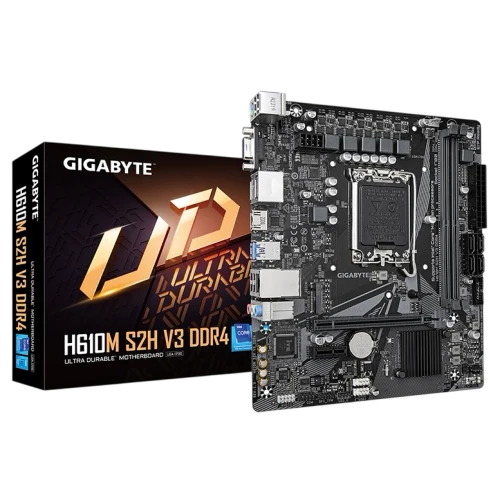 Placă de bază GIGABYTE H610M S2H V3 DDR4, Black