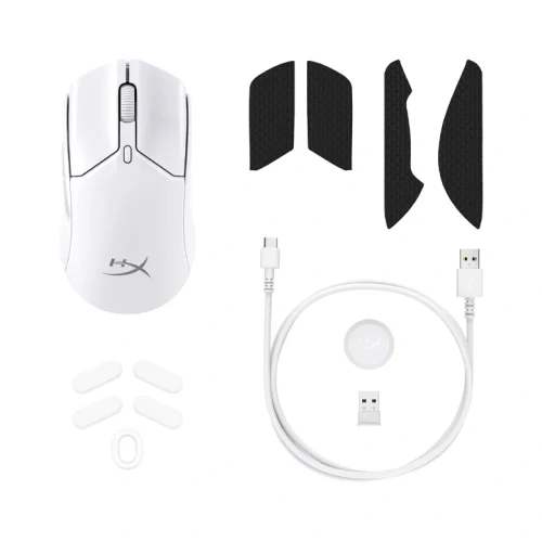Wireless Mouse HYPERX Pulsefire Haste 2 Mini, White
