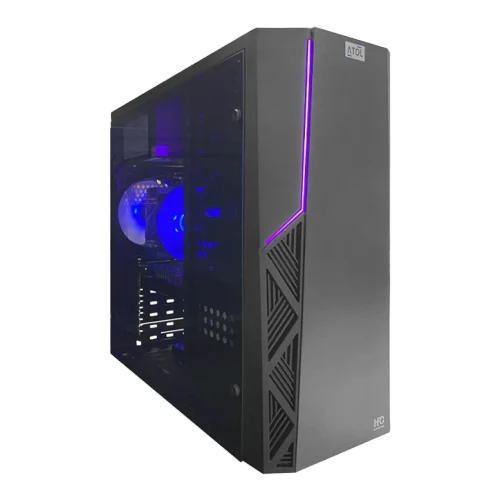 Компьютер ATOL PC1053MP - Gamer #9.3 / AMD Ryzen 5 4500 / 16GB / 480GB SSD / GTX1650 / Black
