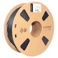 Filament pentru imprimare 3D Gembird 3DP-PLA1.75-01-BK, 1.75 mm, 1 kg, Black