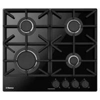 Plită încorporabilă cu gaz Hansa BHGS6515506, Black