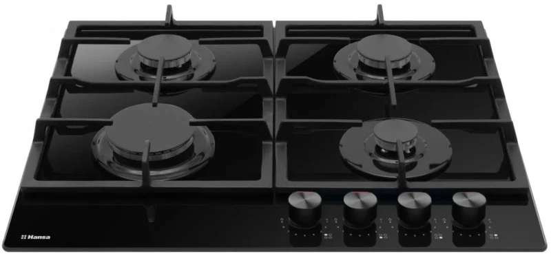Plită încorporabilă cu gaz Hansa BHKS610505, Black 2