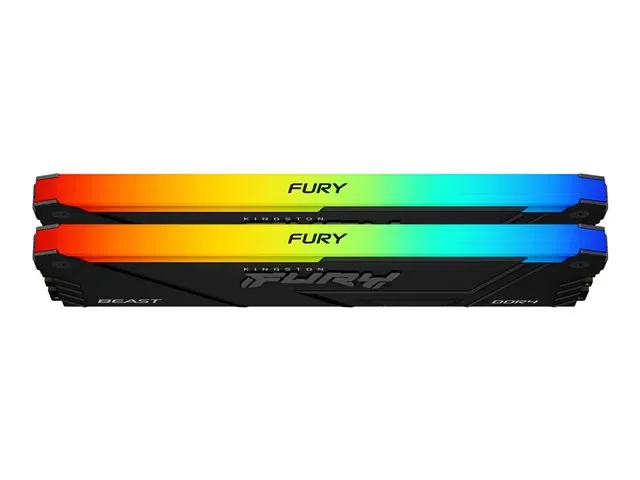 Оперативная память Kingston FURY® Beast DDR4 RGB 3200 МТ/с 16ГБ (Kit of 2*8GB) 3