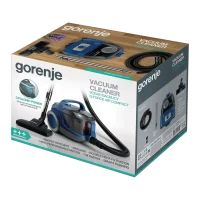 Пылесос Gorenje VCEA01GACBUCY, Синий 5