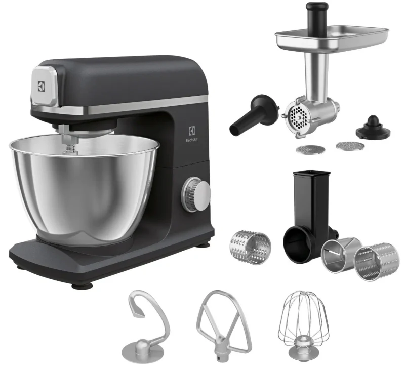 Кухонный комбайн Electrolux E5KM1-6GBP, Черный 2